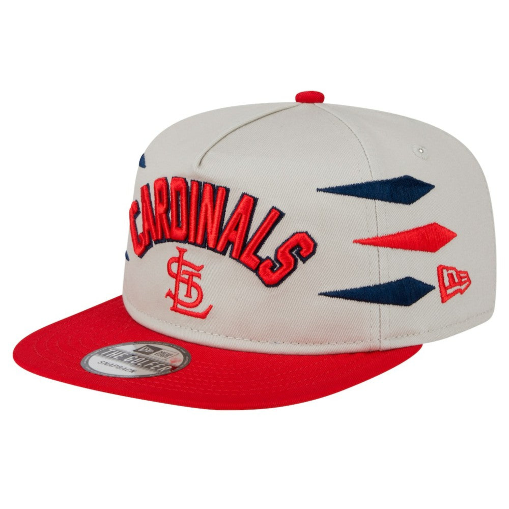St. Louis Cardinals Iron Golfer Snapback Hat Cream | New Era