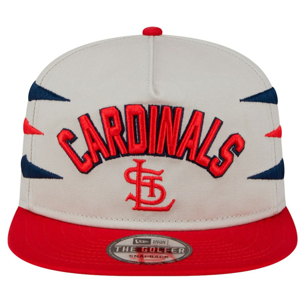St. Louis Cardinals Iron Golfer Snapback Hat Cream | New Era