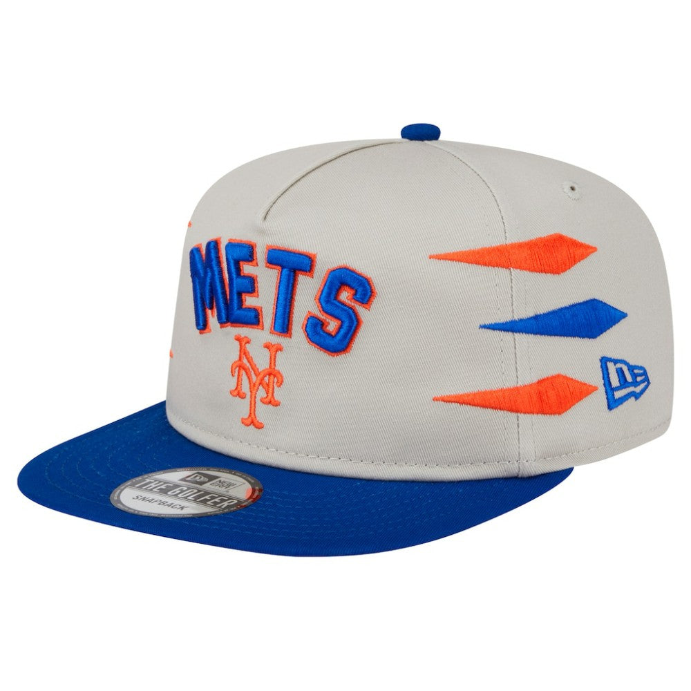 New York Mets Iron Golfer Snapback Hat Cream | New Era