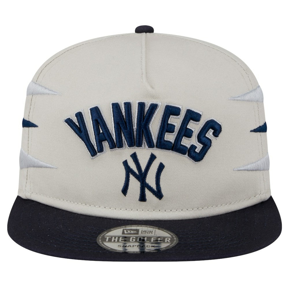 New York Yankees Iron Golfer Snapback Hat Cream | New Era