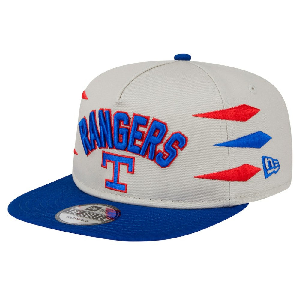 Texas Rangers Iron Golfer Snapback Hat Cream | New Era