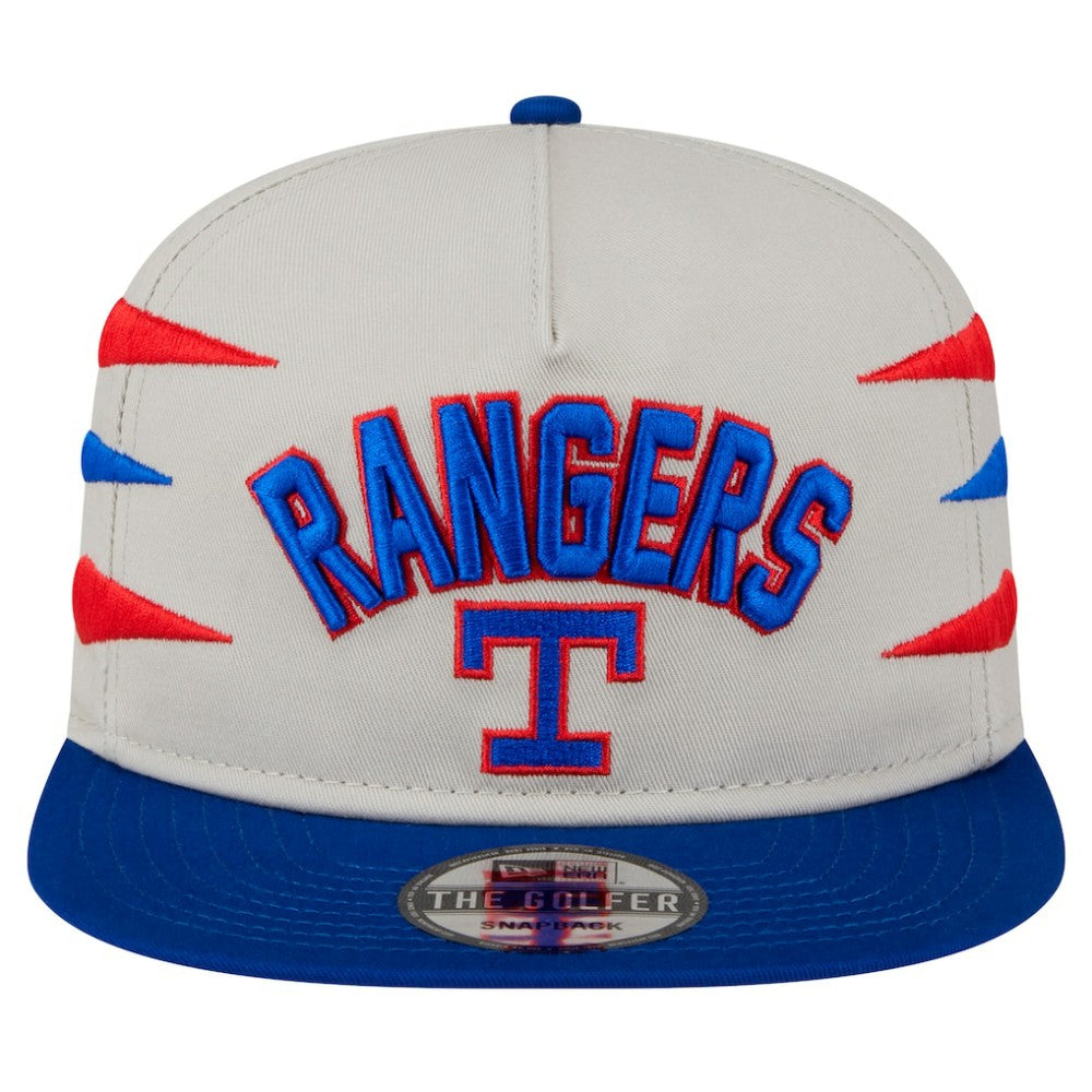 Texas Rangers Iron Golfer Snapback Hat Cream | New Era