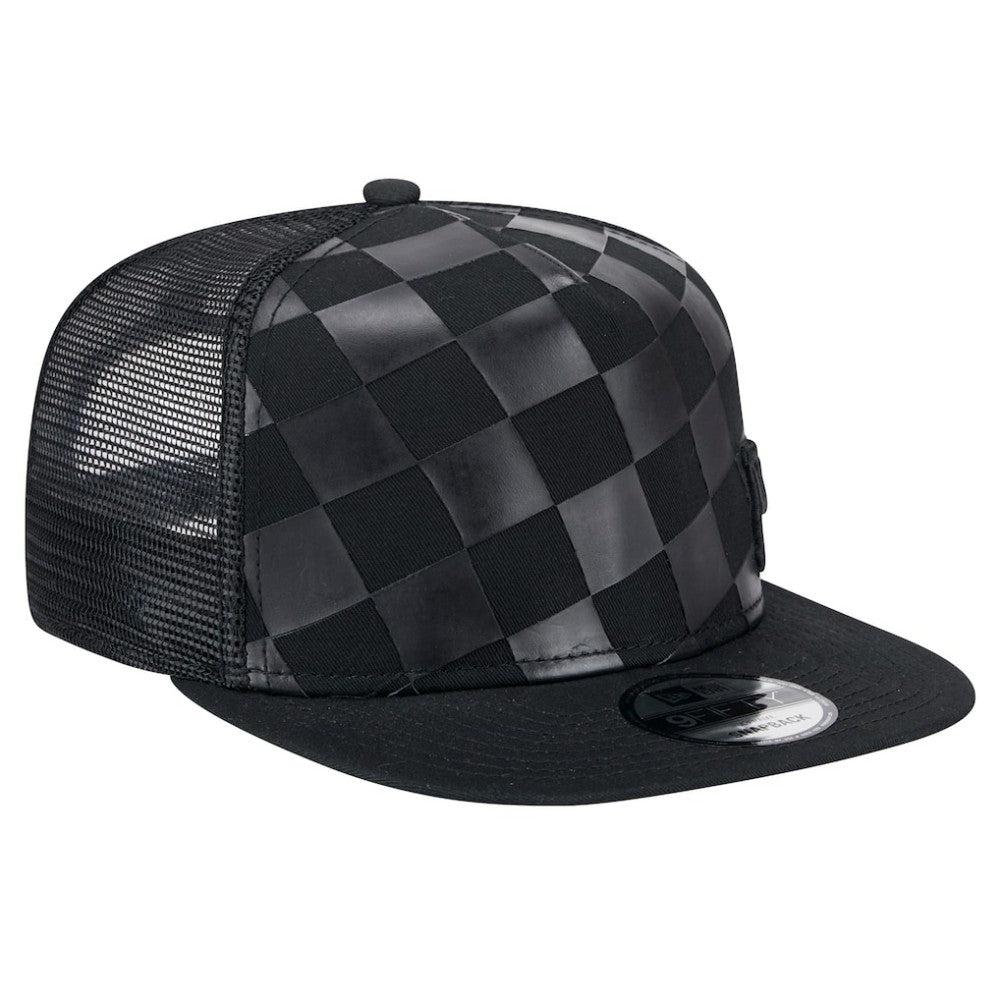 Pittsburgh Pirates Score Check 9FIFTY A-Frame Trucker Snapback Hat Black | New Era