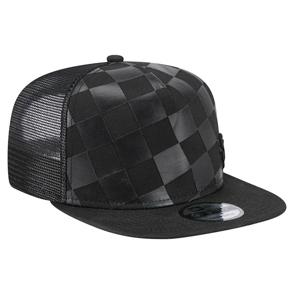 San Francisco Giants Score Check 9FIFTY A-Frame Trucker Snapback Hat Black | New Era