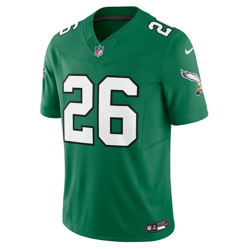 Saquon Barkley Philadelphia Eagles Alternate Vapor F.U.S.E. Limited Jersey - Kelly Green