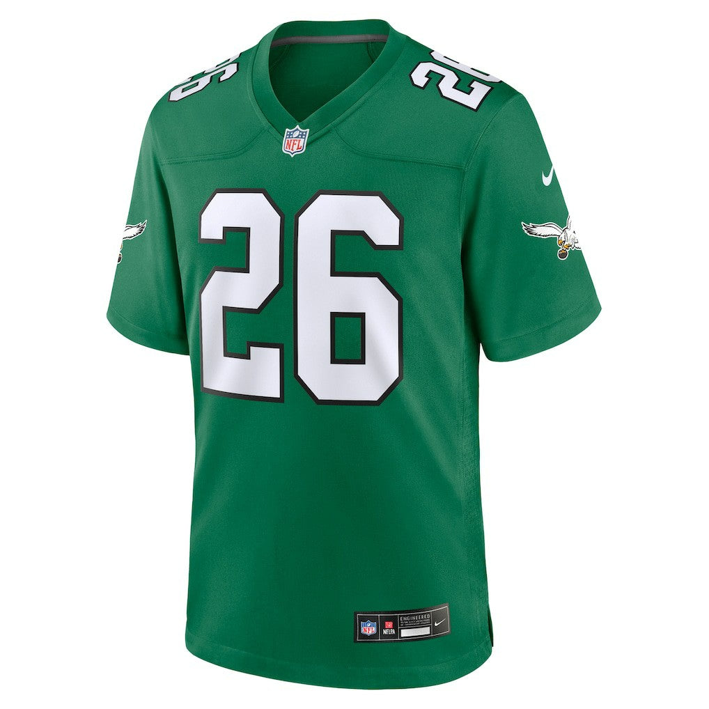 Saquon Barkley Philadelphia Eagles Alternate Game Jersey - Kelly Green