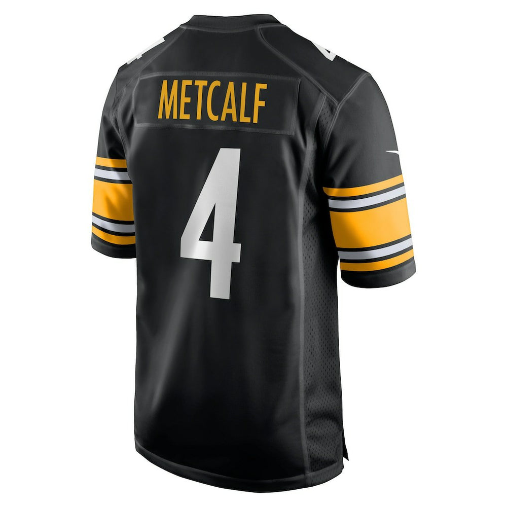 DK Metcalf Pittsburgh Steelers Game Player Jersey - Black