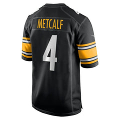 DK Metcalf Pittsburgh Steelers Game Player Jersey - Black