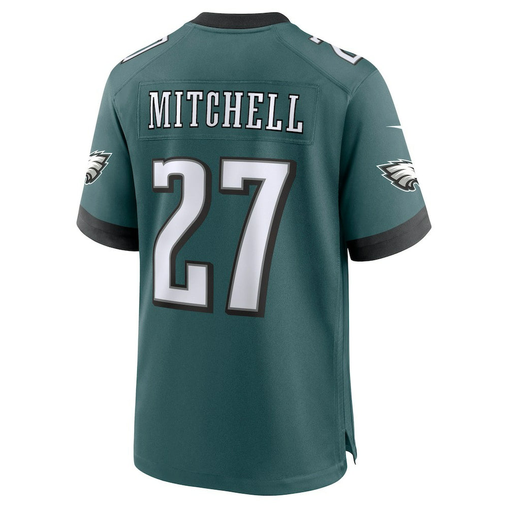 Quinyon Mitchell Philadelphia Eagles Player Game Jersey - Midnight Green