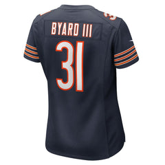 Kevin Byard III Chicago Bears Women's Game Jersey - Navy