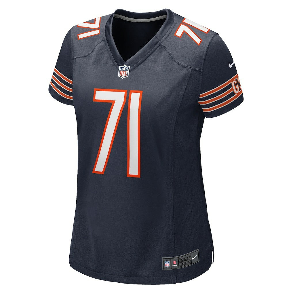 Ryan Bates Chicago Bears Women's Game Jersey - Navy