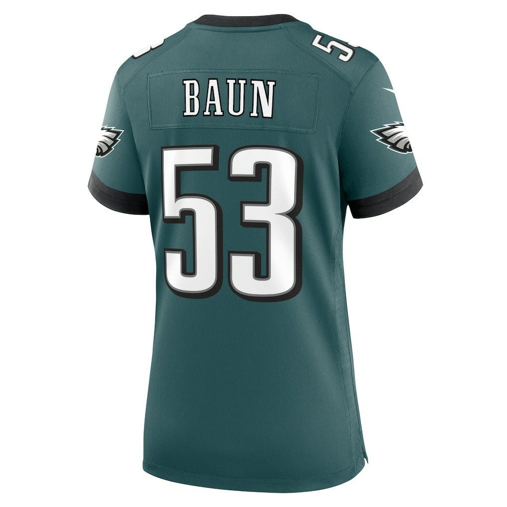 Zack Baun Philadelphia Eagles Women's Game Jersey - Midnight Green