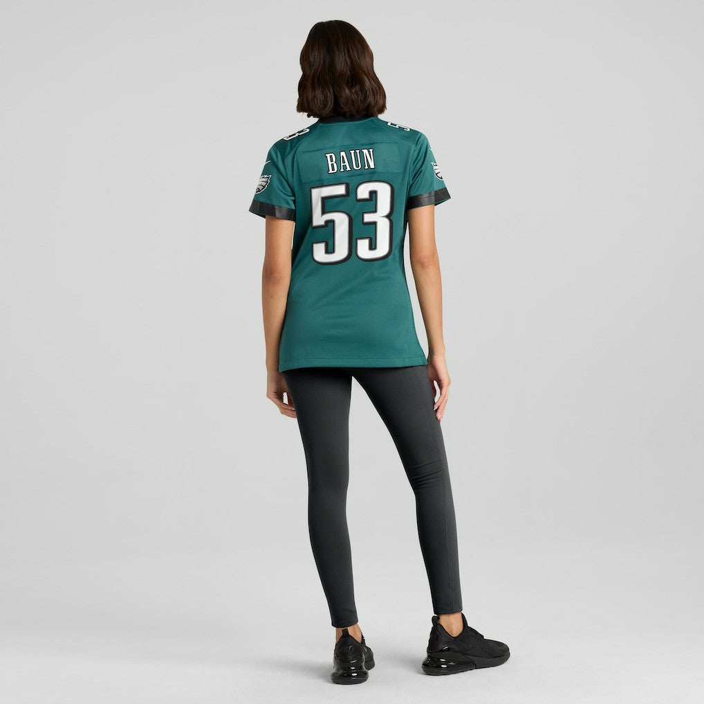 Zack Baun Philadelphia Eagles Women's Game Jersey - Midnight Green