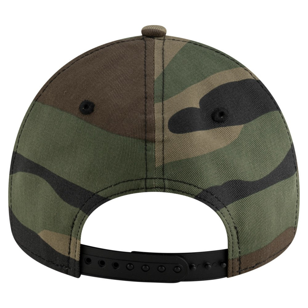 Los Angeles Angels Woodland Team Pop 9FORTY A-Frame Adjustable Hat Camo | New Era