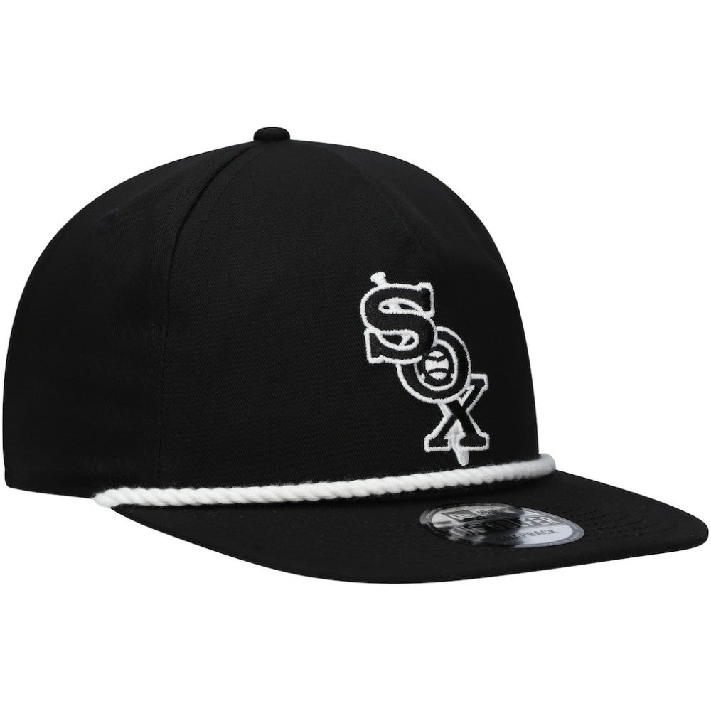 Chicago White Sox Golfer Snapback Hat Black | New Era