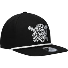 Pittsburgh Pirates Golfer Snapback Hat Black | New Era