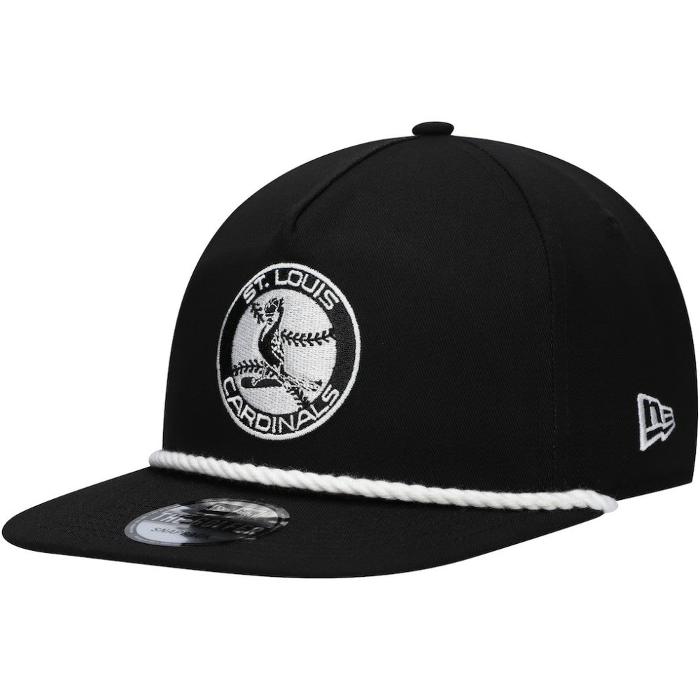 St. Louis Cardinals Golfer Snapback Hat Black | New Era