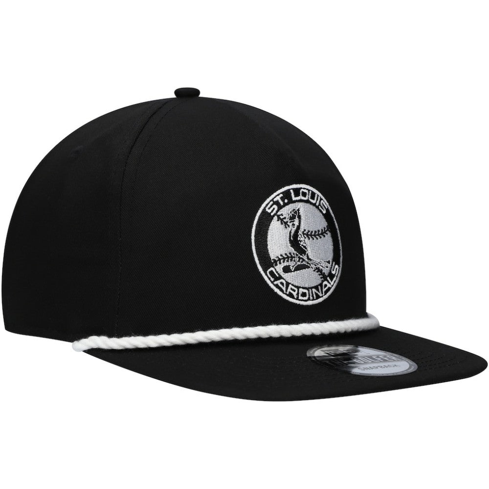 St. Louis Cardinals Golfer Snapback Hat Black | New Era