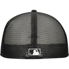 Atlanta Braves 59FIFTY Trucker Fitted Hat Black | New Era