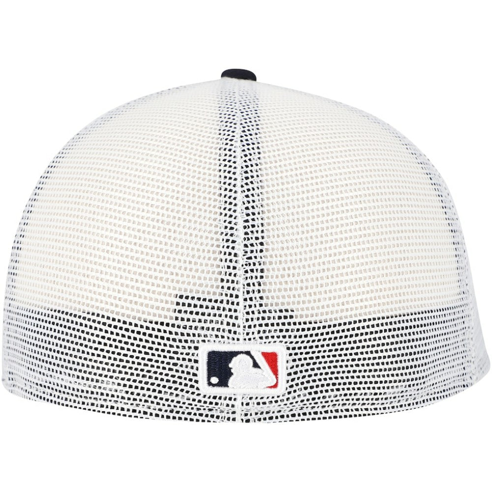 Minnesota Twins Team Color 59FIFTY Trucker Fitted Hat Navy | New Era