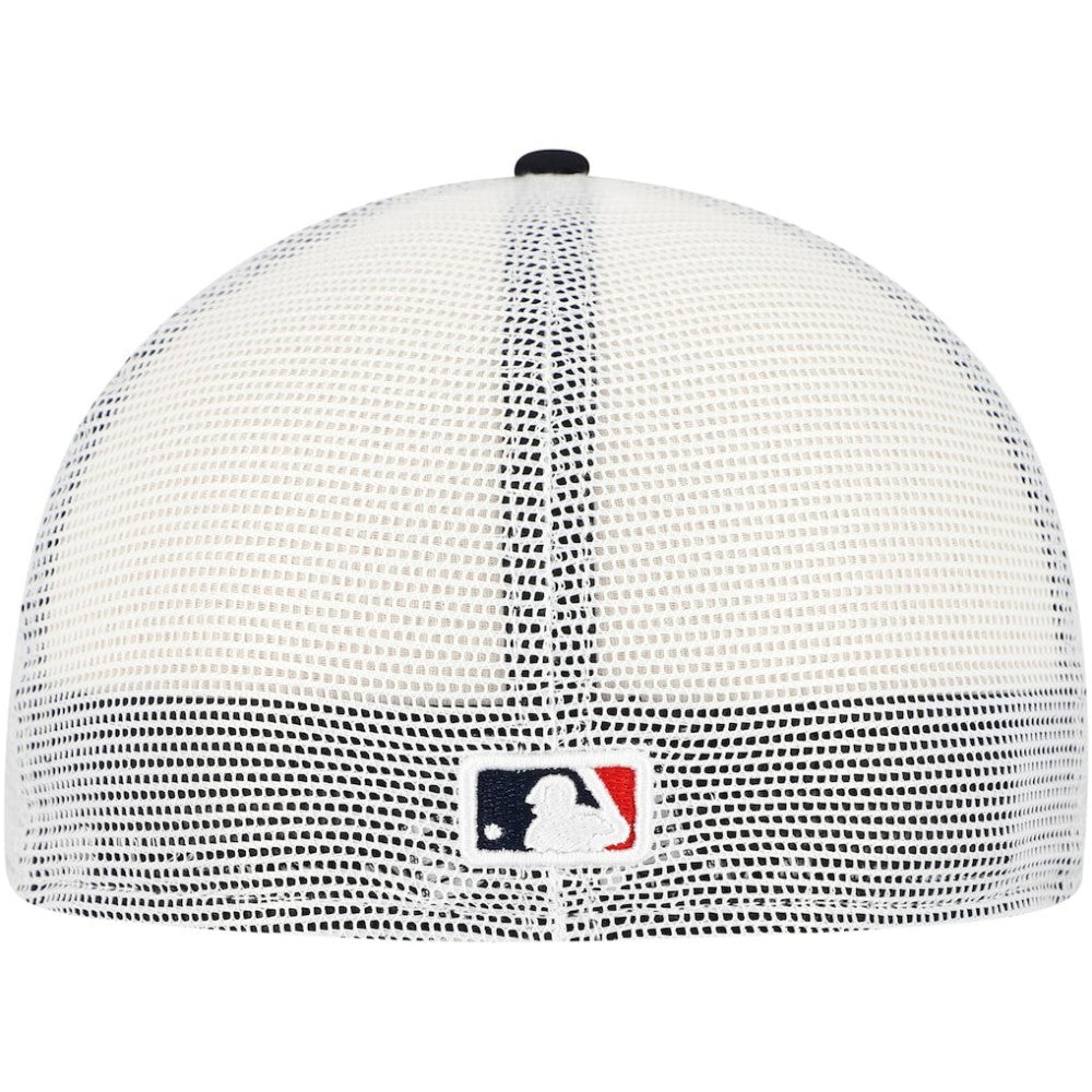 Boston Red Sox Team Color 59FIFTY Trucker Fitted Hat Navy | New Era