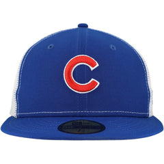 Chicago Cubs Team Color 59FIFTY Trucker Fitted Hat Royal | New Era