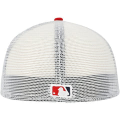 Cincinnati Reds Team Color 59FIFTY Trucker Fitted Hat Red | New Era