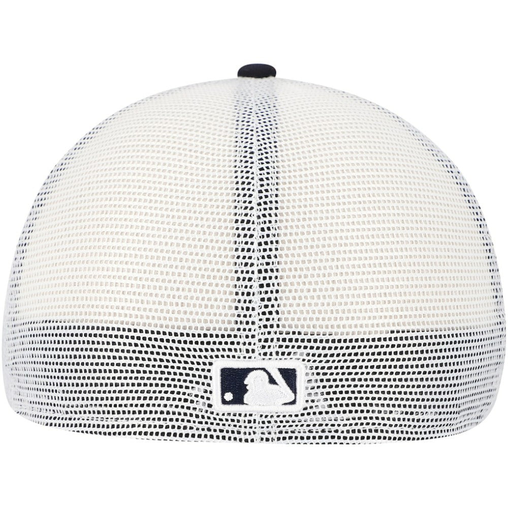 Detroit Tigers Team Color 59FIFTY Trucker Fitted Hat Navy | New Era