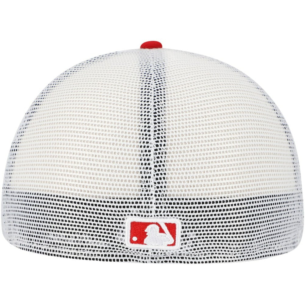 St. Louis Cardinals Team Color 59FIFTY Trucker Fitted Hat Red | New Era