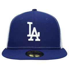Los Angeles Dodgers Team Color 59FIFTY Trucker Fitted Hat Royal | New Era