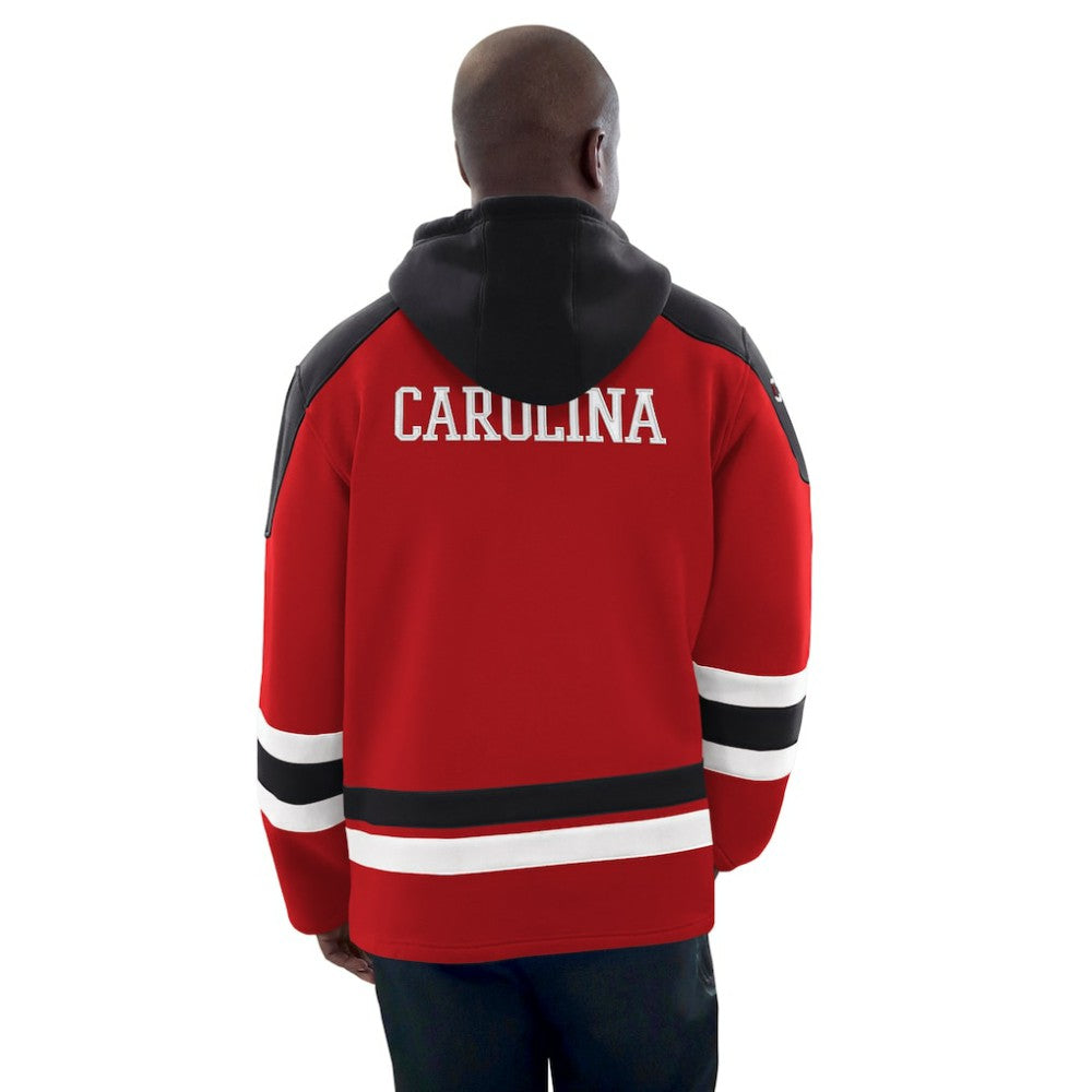 Carolina Hurricanes Starter Hockey Pullover Hoodie Red/Black