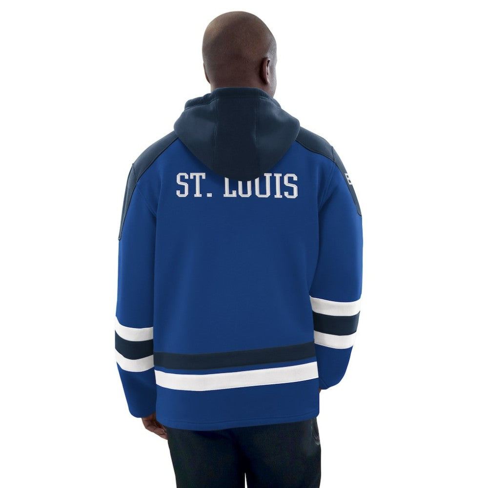 St. Louis Blues Starter Hockey Pullover Hoodie Blue/Navy