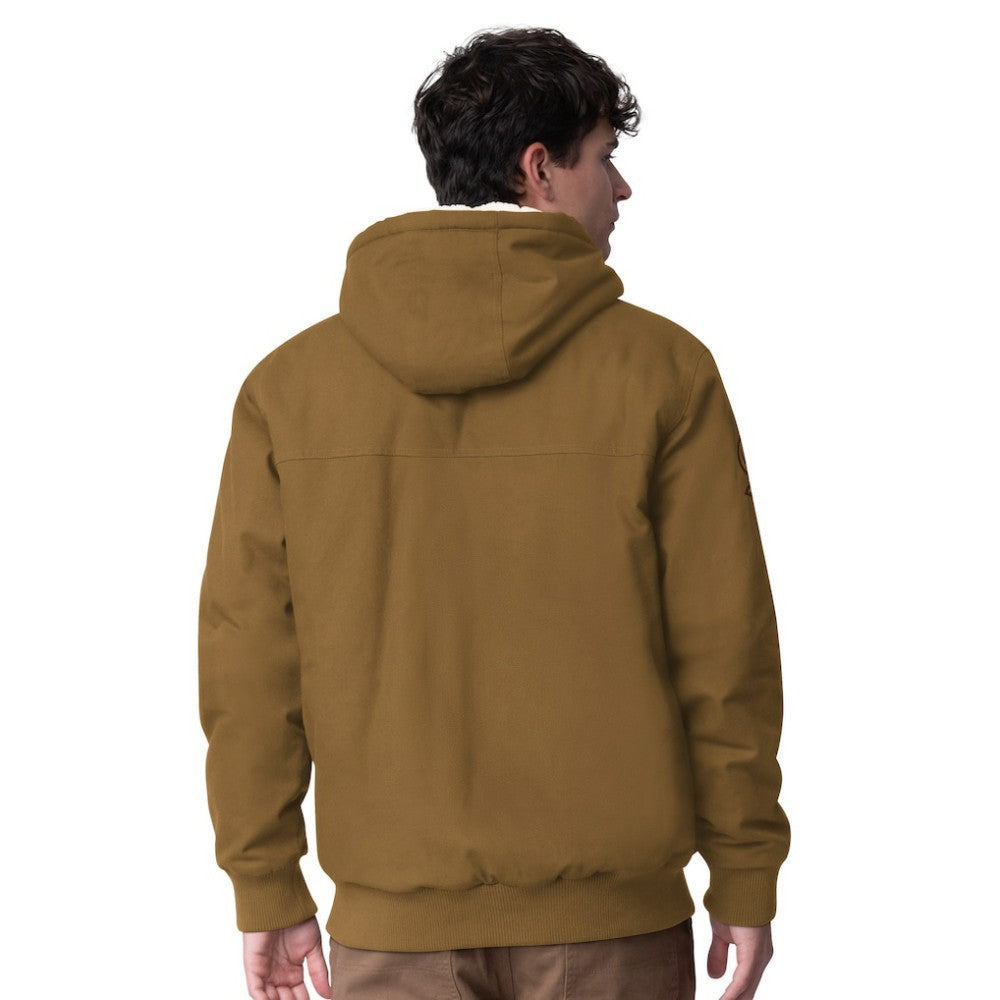 Seattle Kraken G-III Sports by Carl Banks Build Up Full-Zip Hoodie Jacket Tan