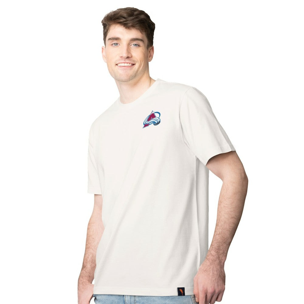 Colorado Avalanche Margaritaville Time Flies T-Shirt Cream