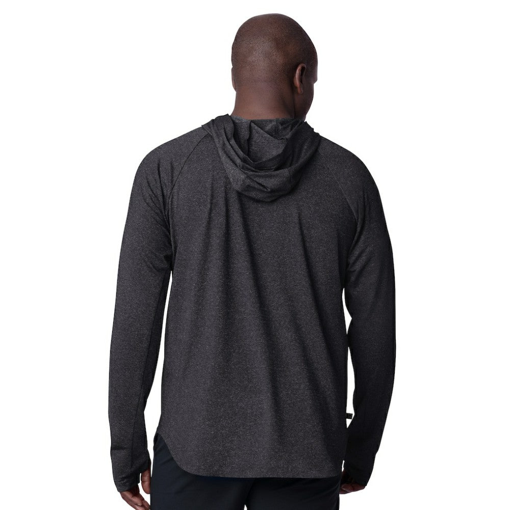 Carolina Hurricanes MSX by Michael Strahan Fast Track Raglan Long Sleeve Hoodie T-Shirt Black