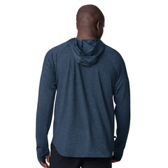 Seattle Kraken MSX by Michael Strahan Fast Track Raglan Long Sleeve Hoodie T-Shirt Deep Sea Blue