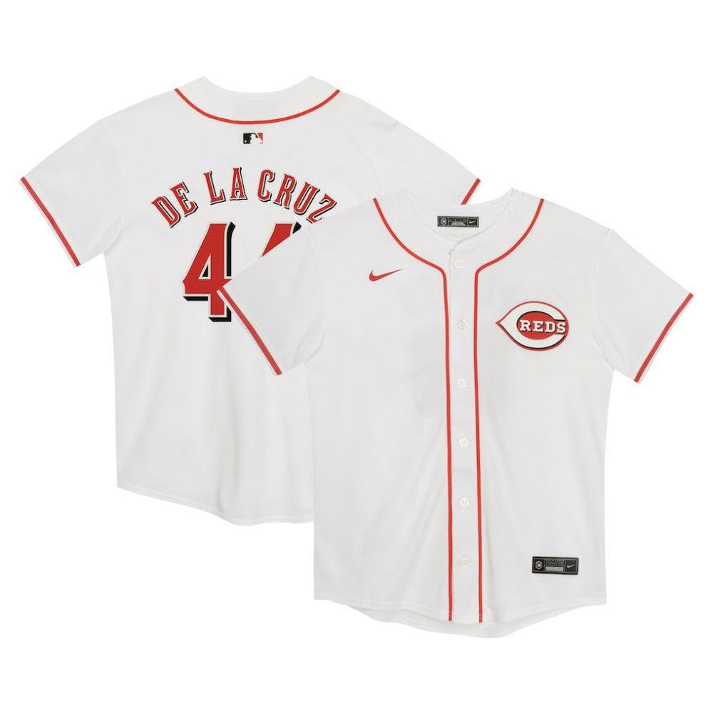 Elly De La Cruz Cincinnati Reds Preschool Home Game Jersey White | Nike
