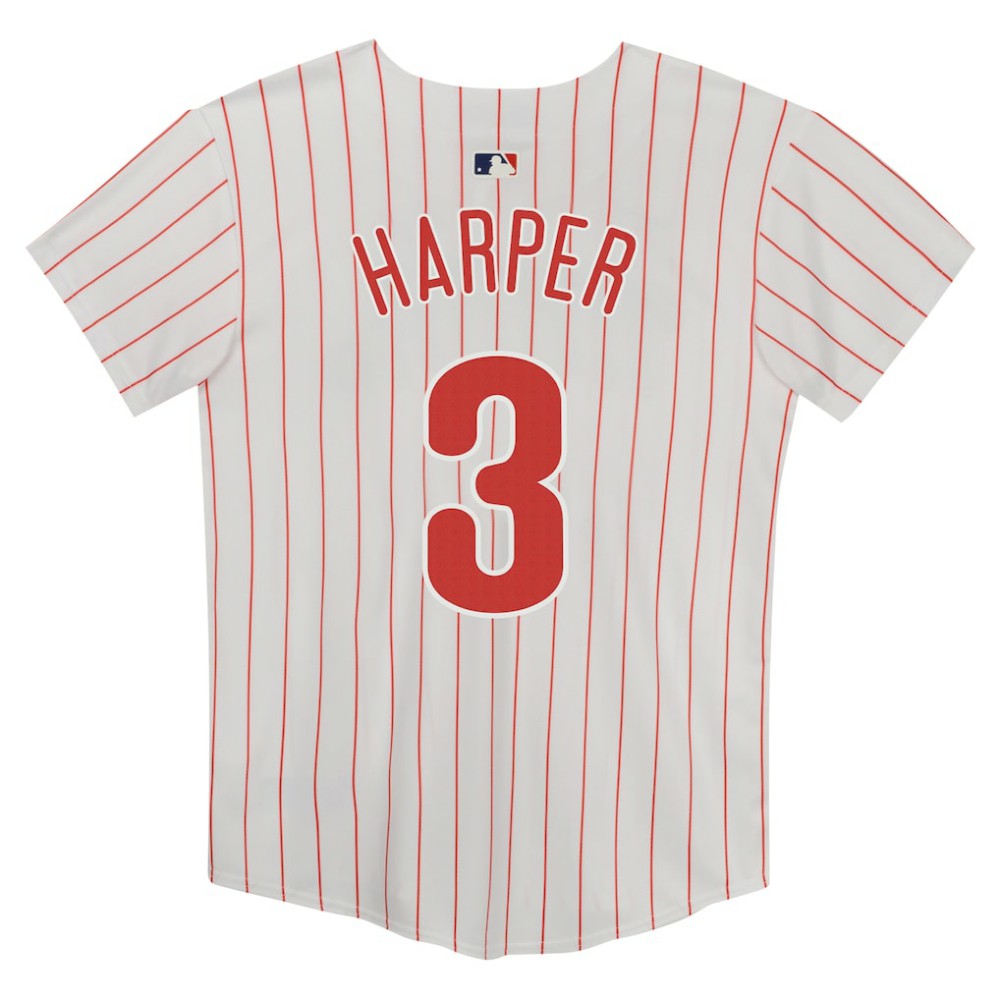 Bryce Harper Philadelphia Phillies Preschool Home Game Jersey White | Nike