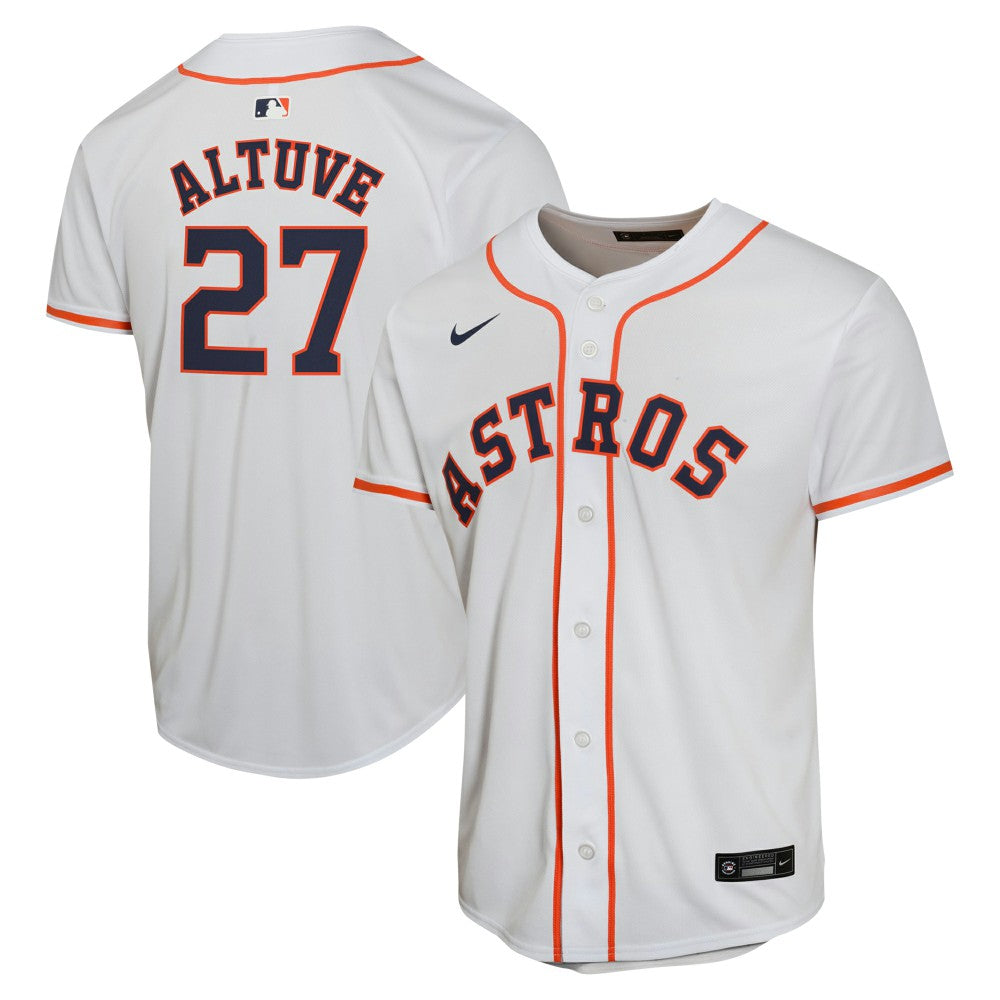 Jose Altuve Houston Astros Youth Home Game Player Jersey White | Nike