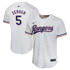 Corey Seager Texas Rangers Youth Home Game Player Jersey White | Nike