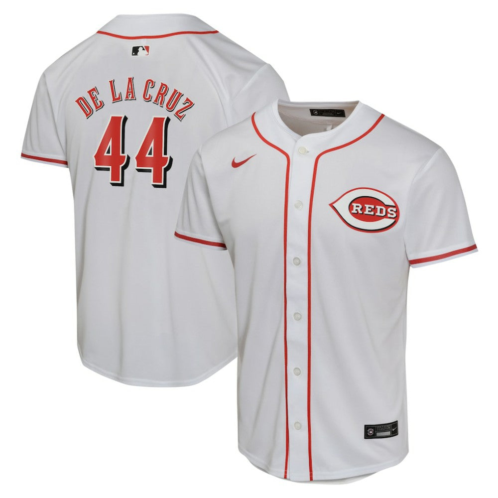 Elly De La Cruz Cincinnati Reds Youth Home Game Player Jersey White | Nike