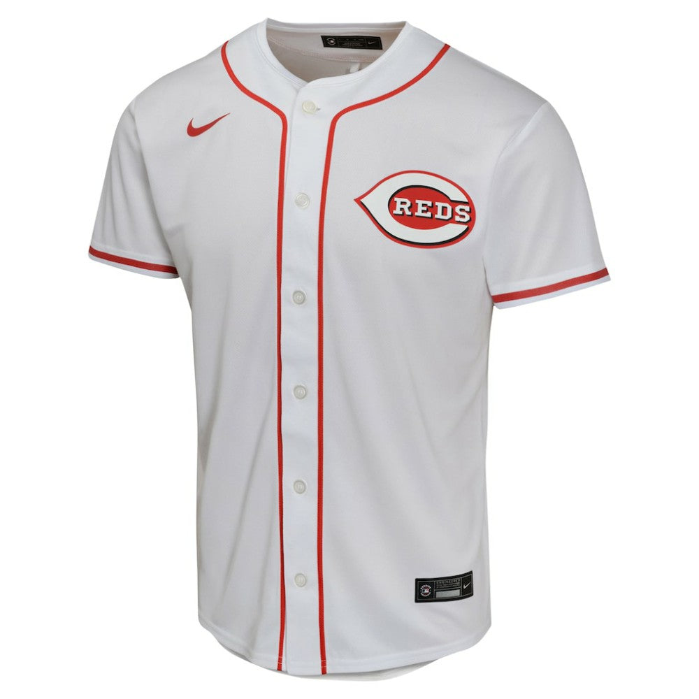 Elly De La Cruz Cincinnati Reds Youth Home Game Player Jersey White | Nike