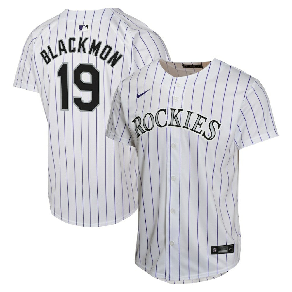 Charlie Blackmon Colorado Rockies Youth Home Game Player Jersey White | Nike