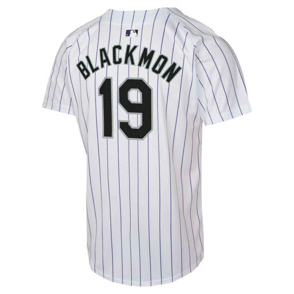 Charlie Blackmon Colorado Rockies Youth Home Game Player Jersey White | Nike