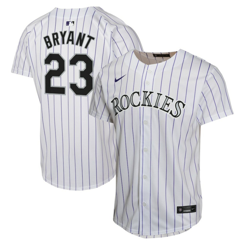 Kris Bryant Colorado Rockies Youth Home Game Player Jersey White | Nike