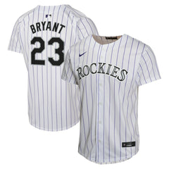 Kris Bryant Colorado Rockies Youth Home Game Player Jersey White | Nike