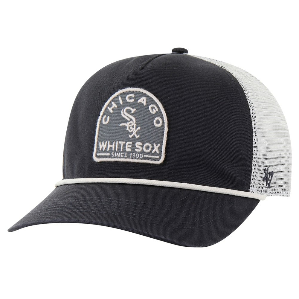Chicago White Sox Cypress Trucker Hitch Adjustable Hat Charcoal | 47 brand