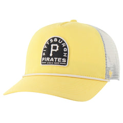 Pittsburgh Pirates Cypress Trucker Hitch Adjustable Hat Gold | 47 brand