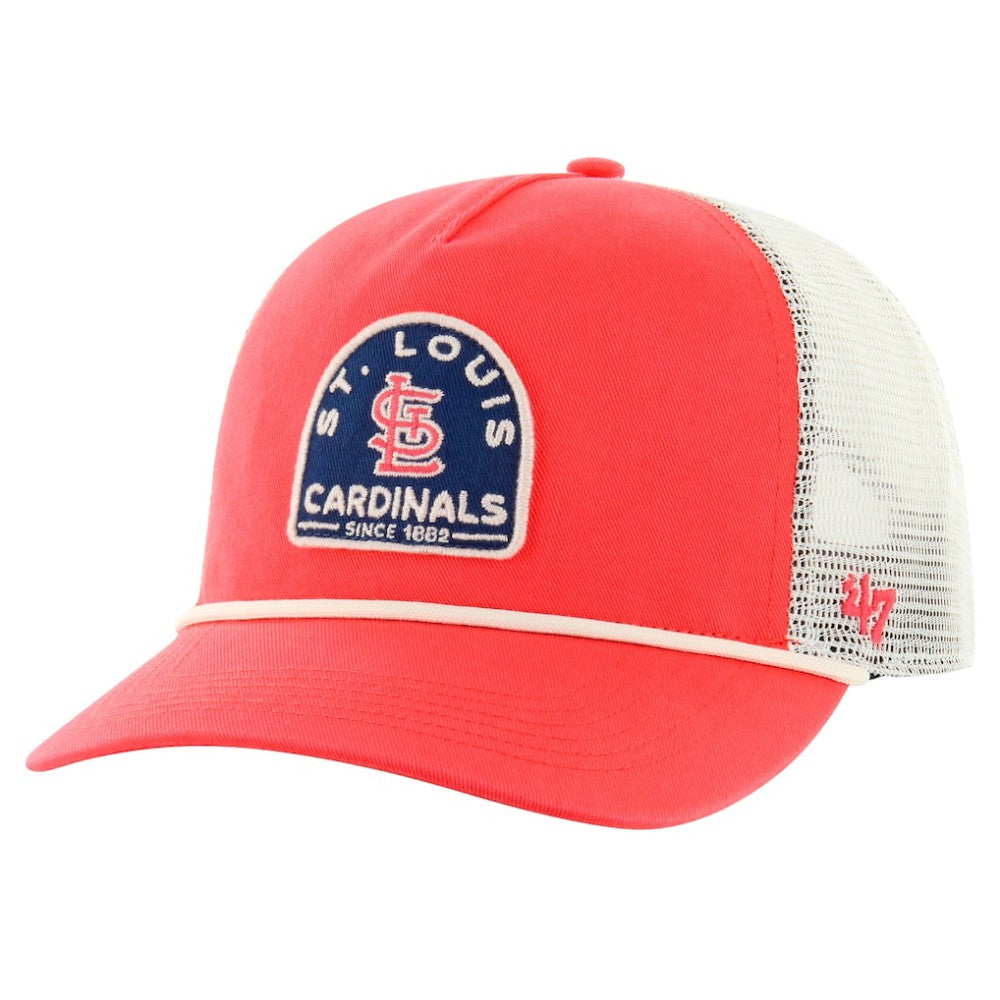 St. Louis Cardinals Cypress Trucker Hitch Adjustable Hat Red | 47 brand