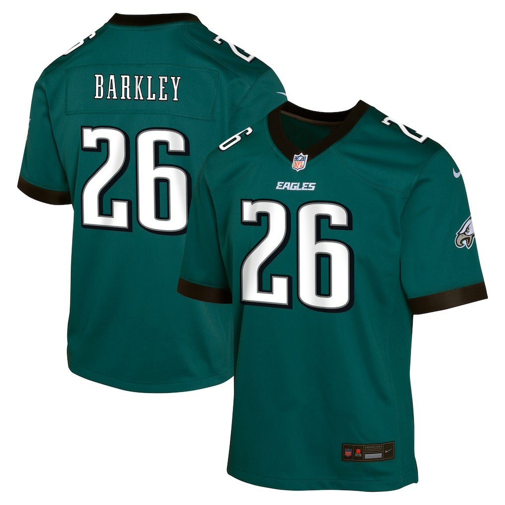 Saquon Barkley Philadelphia Eagles Youth Game Jersey - Green